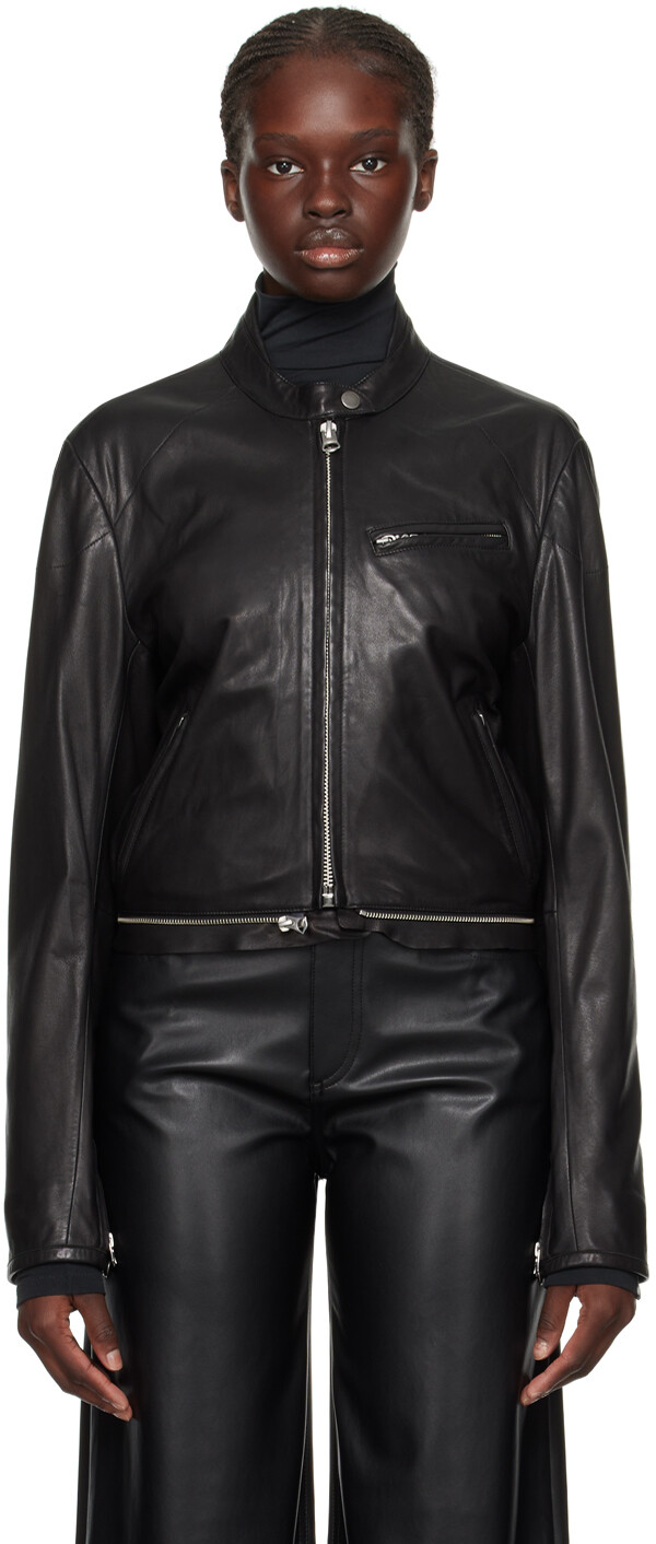 

Черная кожаная куртка Sedona rag &bone rag & bone, Черный, Черная кожаная куртка Sedona rag &bone rag & bone