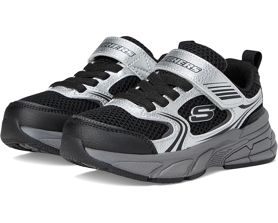 

Кроссовки SKECHERS KIDS Retro-graph 403857L, цвет Silver/Black