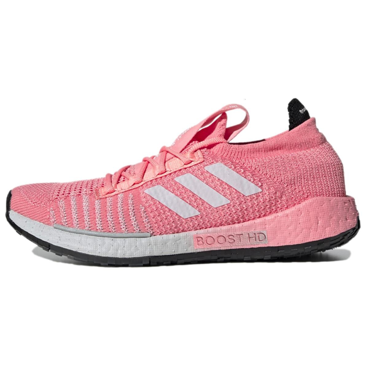 

Кроссовки для бега PulseBOOST женские с низким верхом розовые/белые Adidas