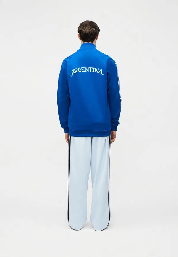 Тренировочная куртка аргентины Adidas Originals, Lucid Blue — фото 3