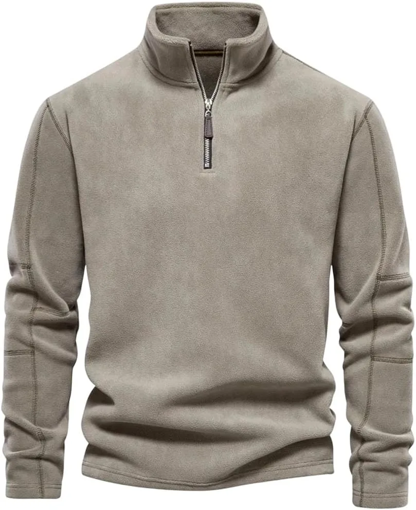 

Толстовка мужская Classic Thicken Warm Fleece с молнией