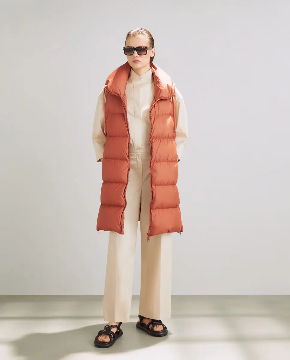 

Женский жилет из перьев Woman Limited El Corte Inglés, коричневый