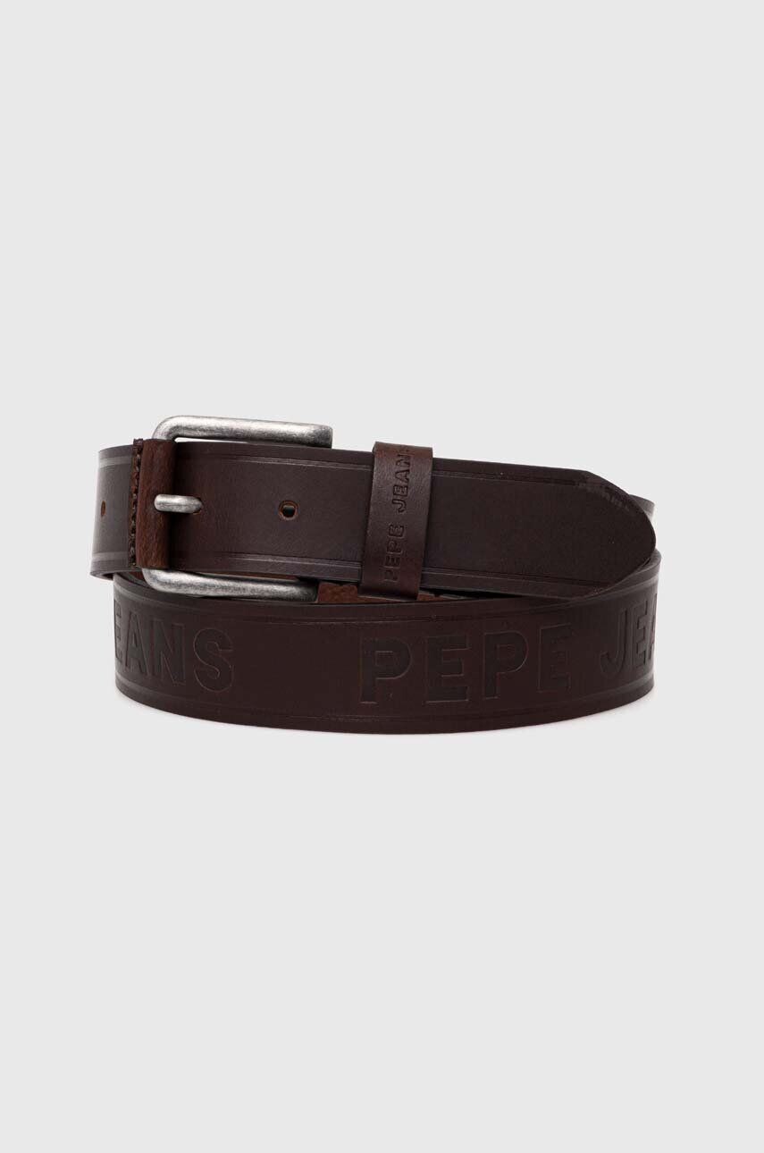 

Кожаный ремень Pepe Jeans DAYTON BELT, коричневый