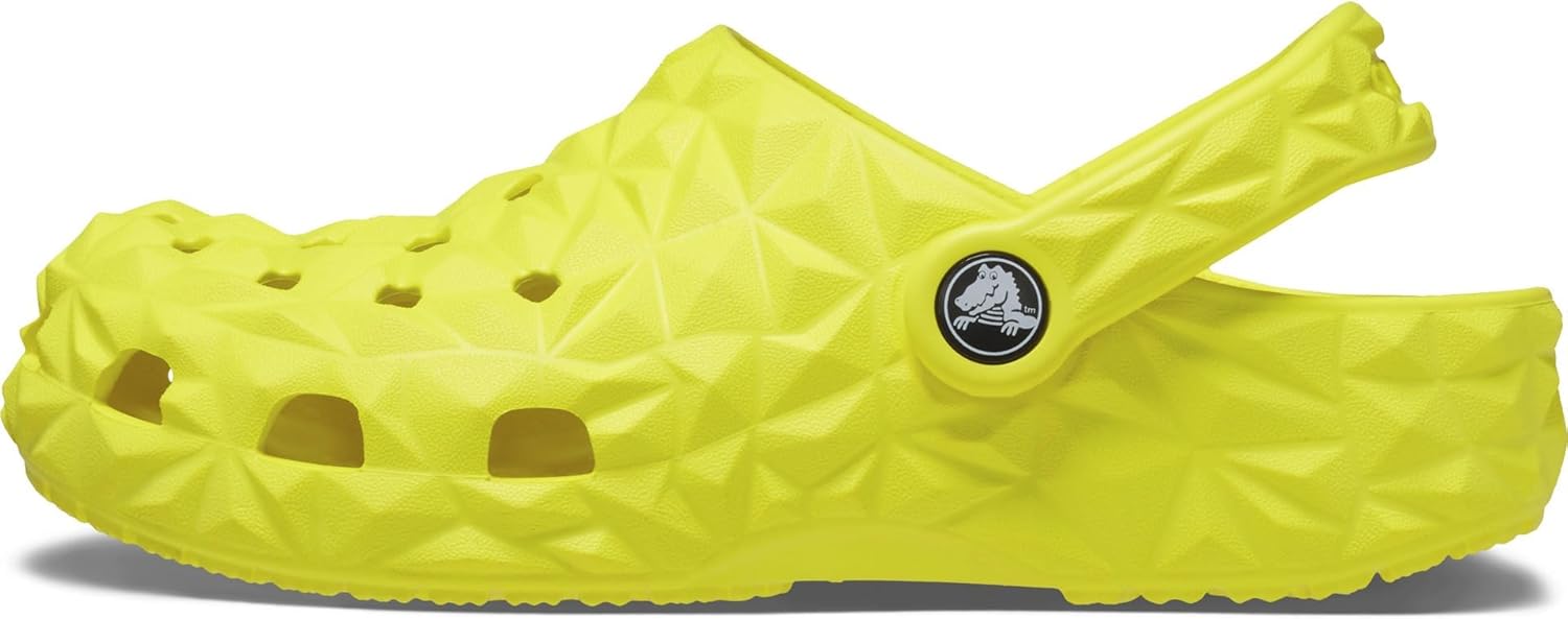 Унисекс сабо Crocs Classic Geometric, 12 Little Kid Acidity — фото 4