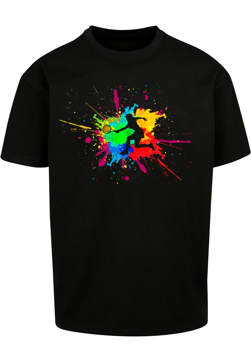 

Футболка Merchcode Color Splash Player, черный