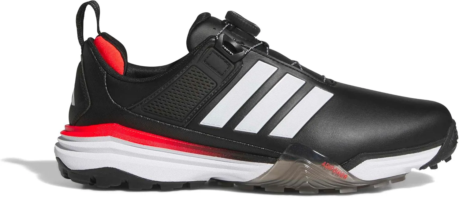 Мужские кроссовки Adidas Adipower 26 без шипов с системой Boa, черный/белый/красный