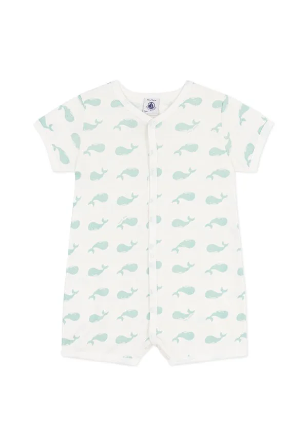 Пижама унисекс Petit Bateau, Marshmallow/Spray