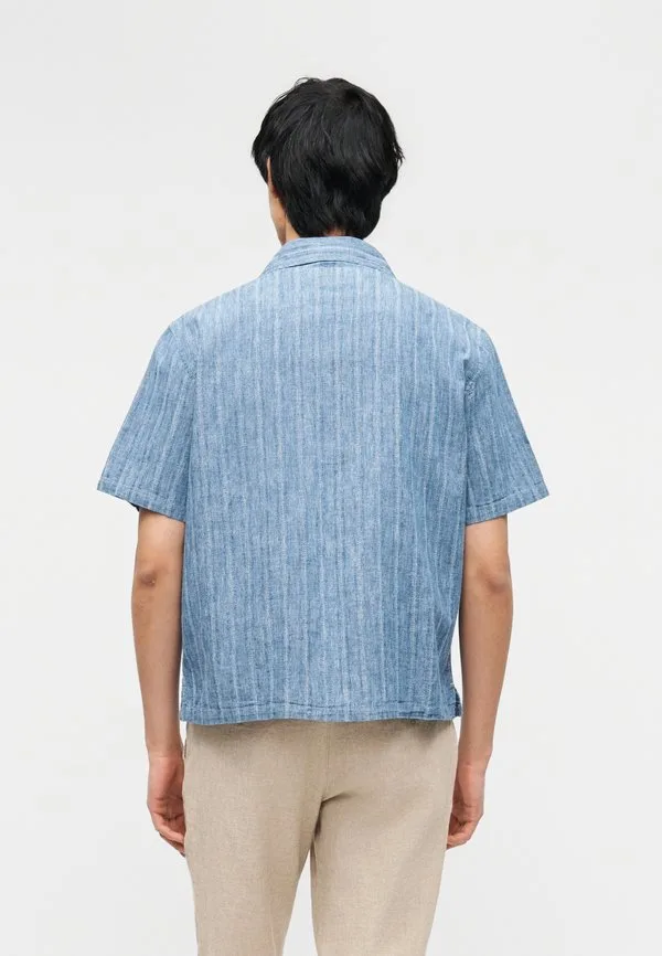 Рубашка добби Gap, Indigo — фото 3