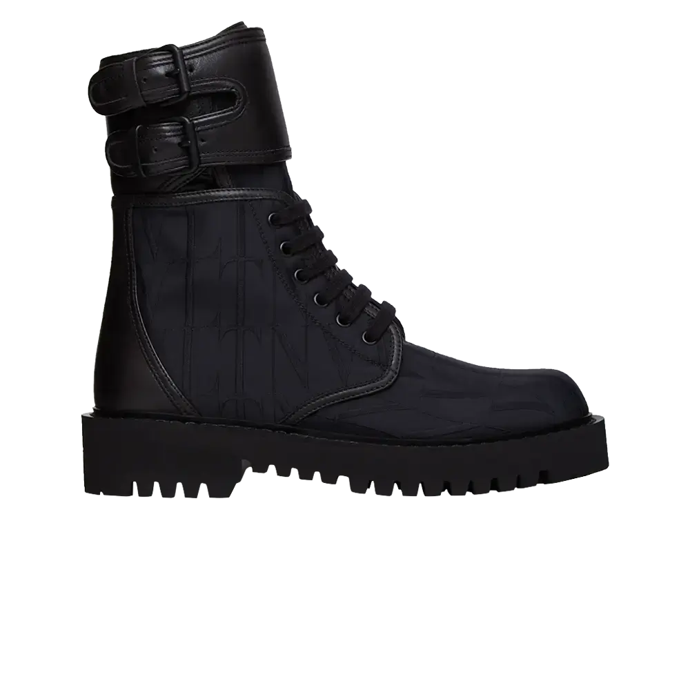 Боевые ботинки Valentino для кемпинга, черный