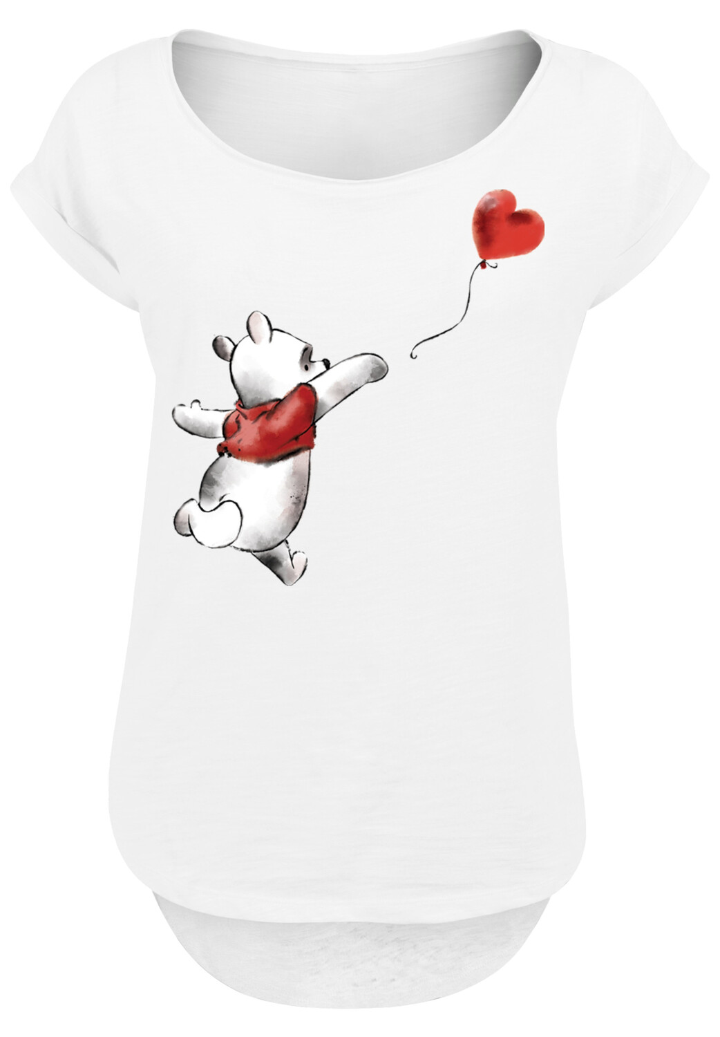 

Футболка F4NT4STIC PLUS SIZE Winnie The Pooh Winnie & Balloon, белый
