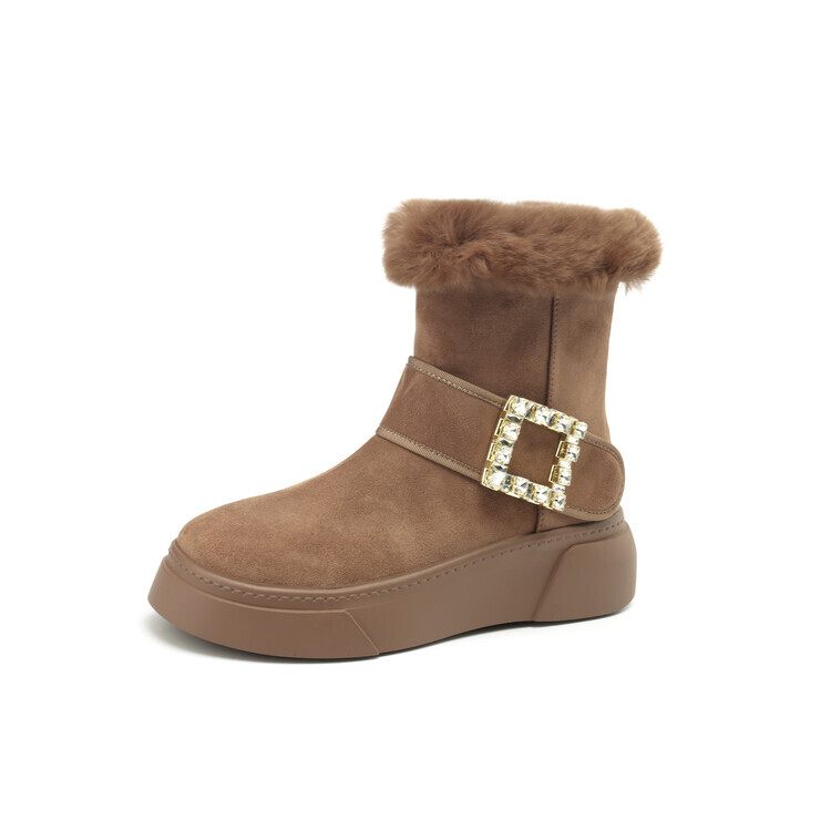 

Зимние ботинки женские Yeezyy Reezy, черный