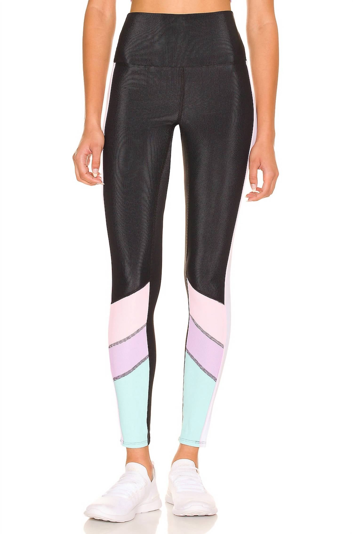 

Леггинсы Bailey в пастельных тонах Beach Riot, цвет pastel color block