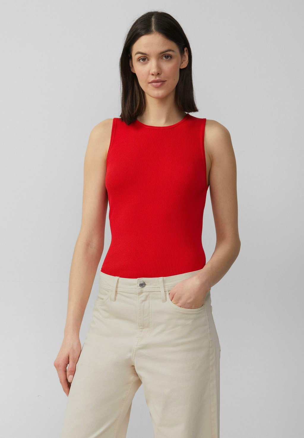 

Топ IM SLIM FIT s.Oliver, светло-красный