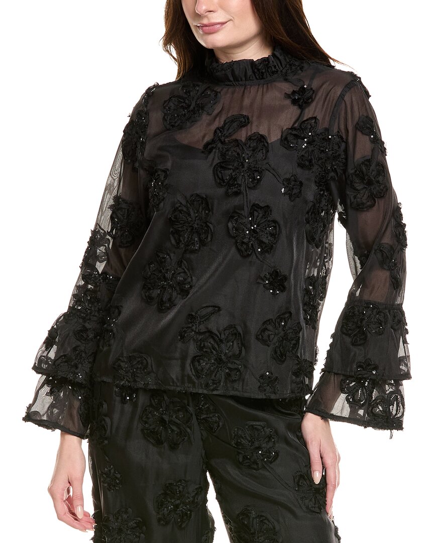 

Топ Flora Bea NYC, черный