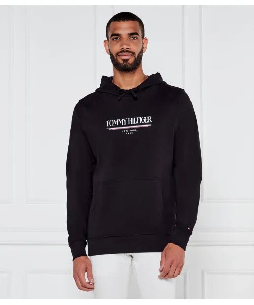 

Толстовка Regular fit Tommy Hilfiger, черный