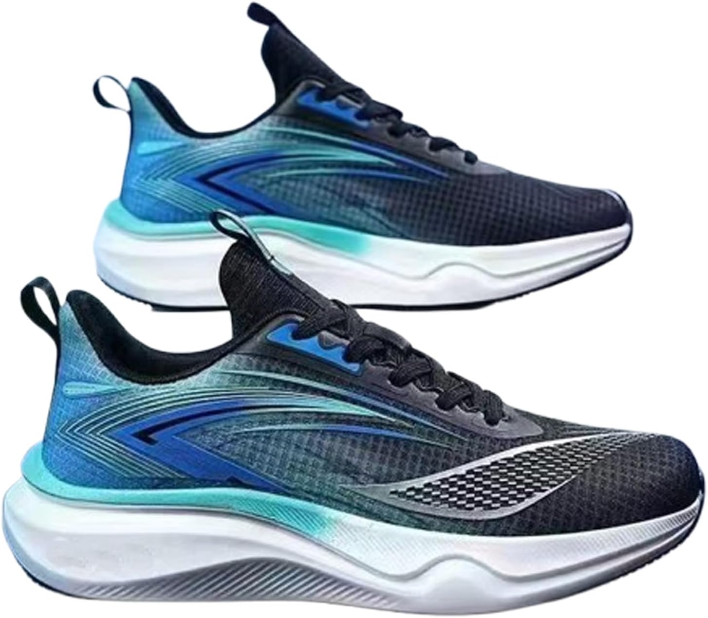 

Мужские прогулочные туфли с поддержкой - легкие кроссовки, дышащие ортопедические Generic, синий