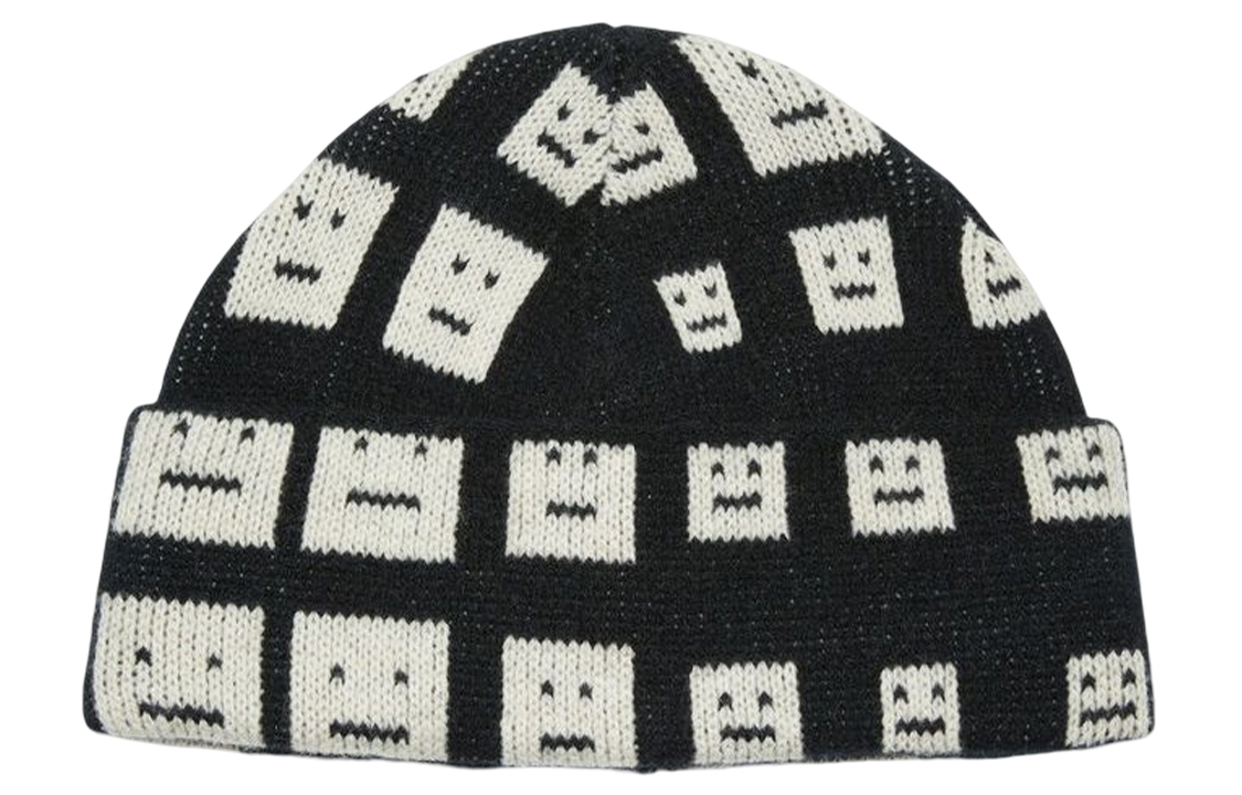 

Берет женский черно-белый Acne Studios