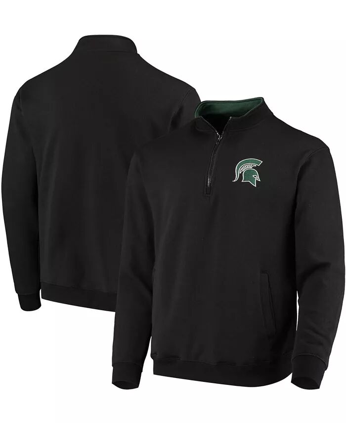 

Мужская черная толстовка с логотипом Michigan State Spartans Tortugas на молнии Colosseum