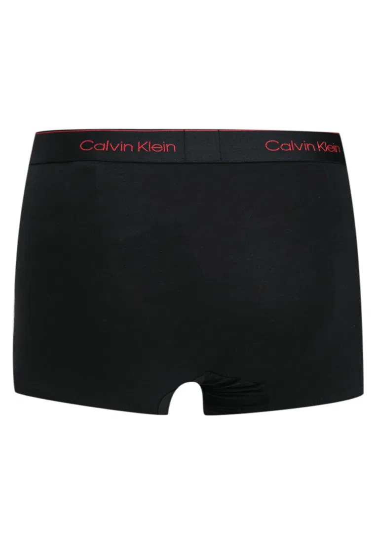 Трусы, Calvin Klein, Modern Fashion Trunk, черный — фото 2