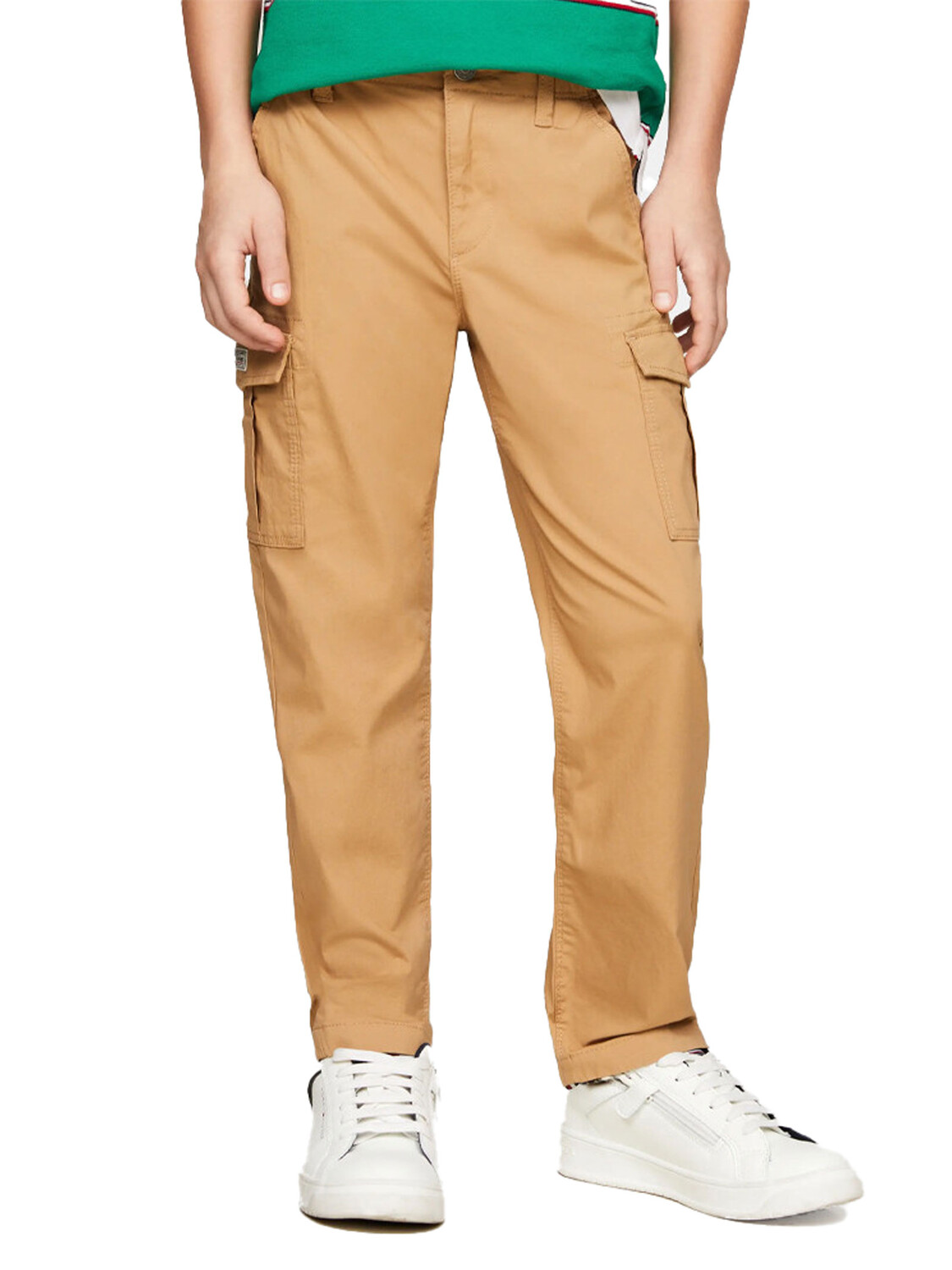 

Брюки hilfiger pantalone cargo straight fit Tommy, бежевый