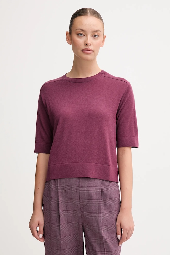 

Шерстяной свитер United Colors Of Benetton, фиолетовый