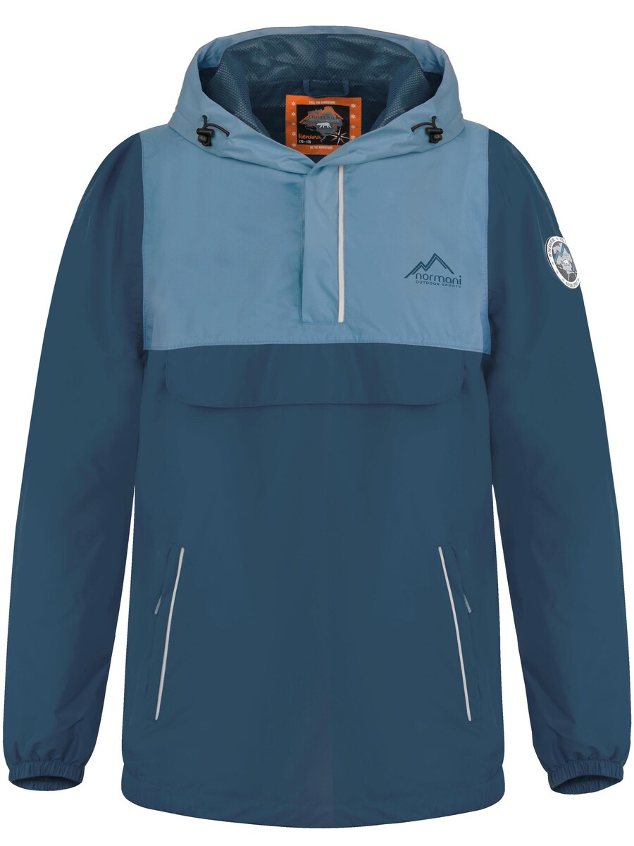 

Куртка межсезонная normani Nenana, темно-синий/светло-синий