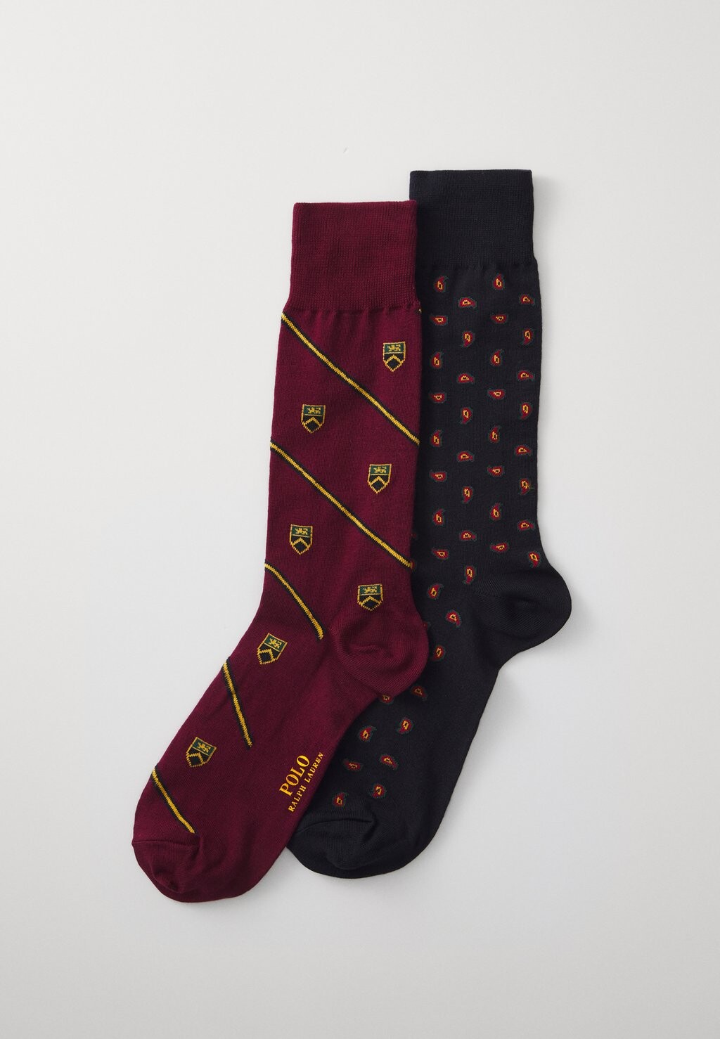 

Носки FOULARD CLUB CREW SOCK UNISEX 2 PACK Polo Ralph Lauren, темно-синий
