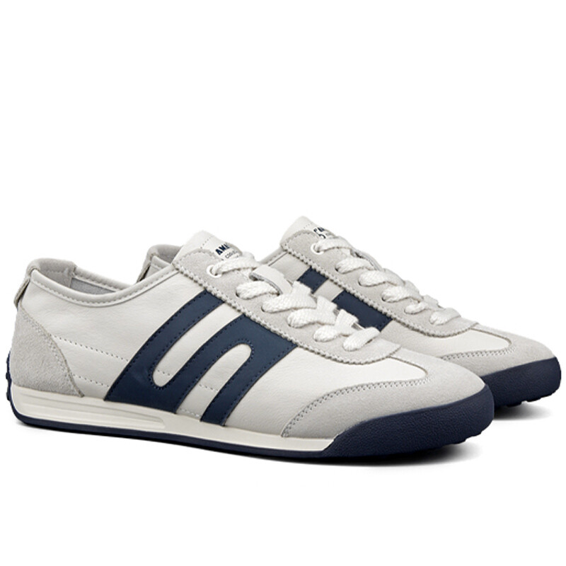 Кроссовки мужские Lifestyle Shoes Men Low-Top Devanro, белый/синий — фото 3