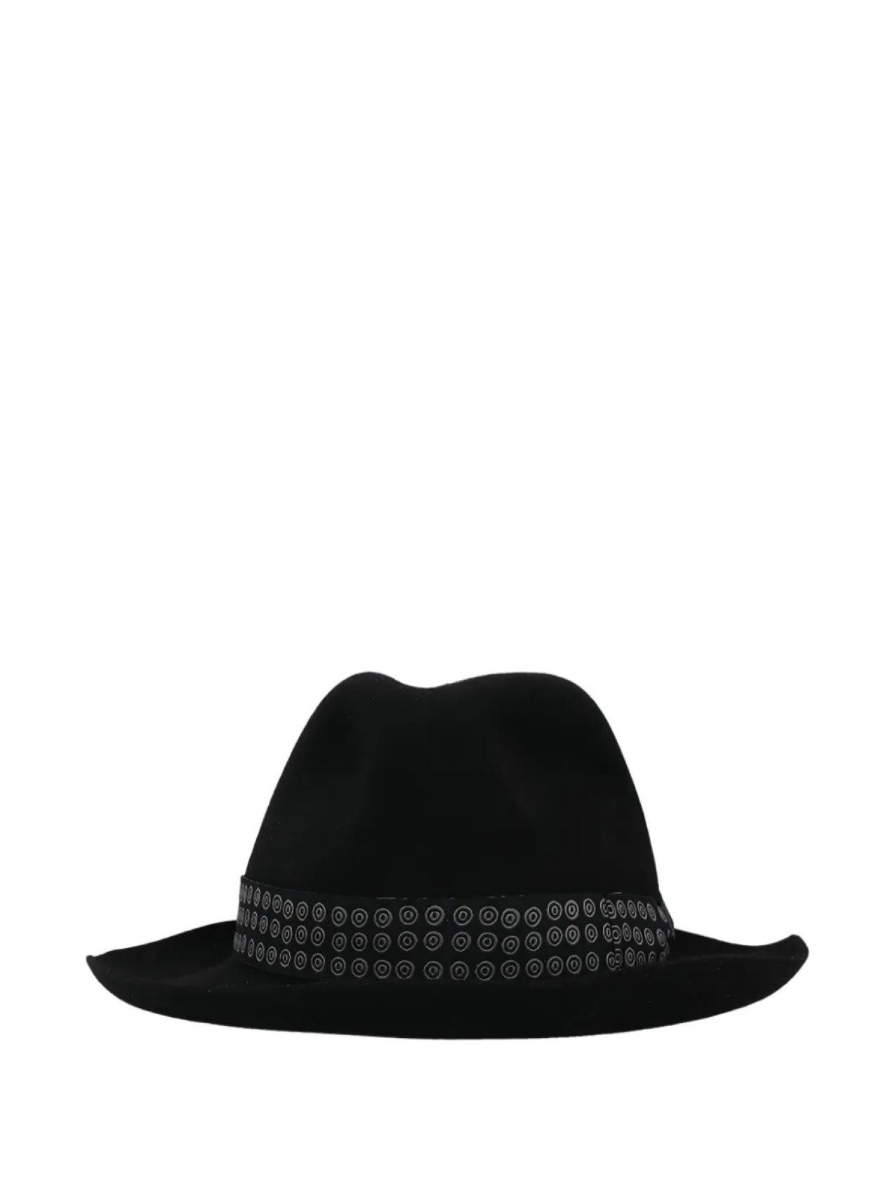 

Шляпа из шерстяного фетра с отделкой лентами Borsalino x 10 Corso Como, черный