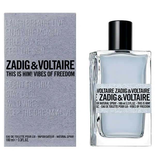 Туалетная вода для мужчин This Is Him!Vibes Of Freedom Zadig & Voltaire, 50 ml — фото 2