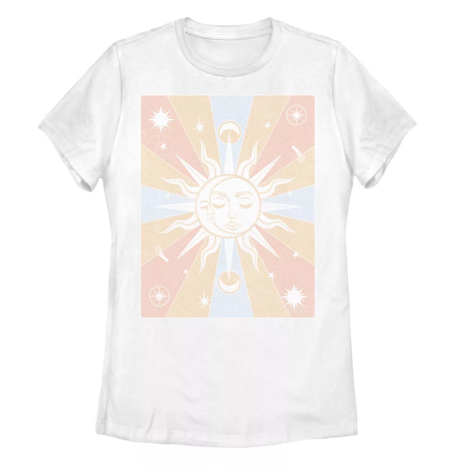 

Футболка с изображением галактики Sun & Moon для юниоров, белый