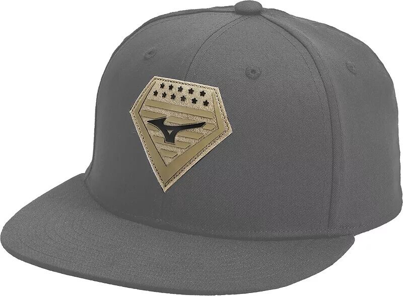 

Кепка Mizuno Diamond Snapback, серый