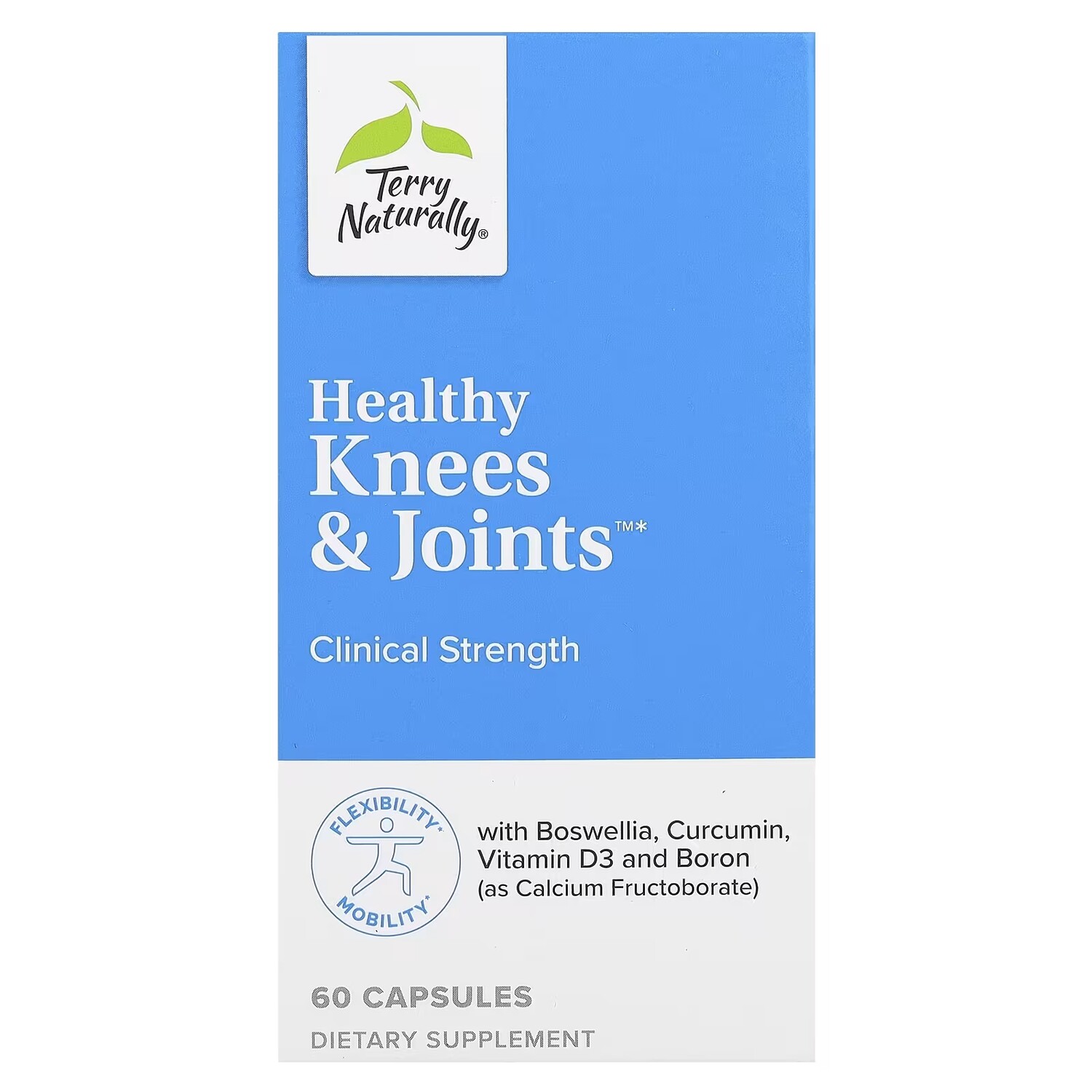 

Добавка Terry Naturally Healthy Knees & Joints без ГМО, 60 капсул