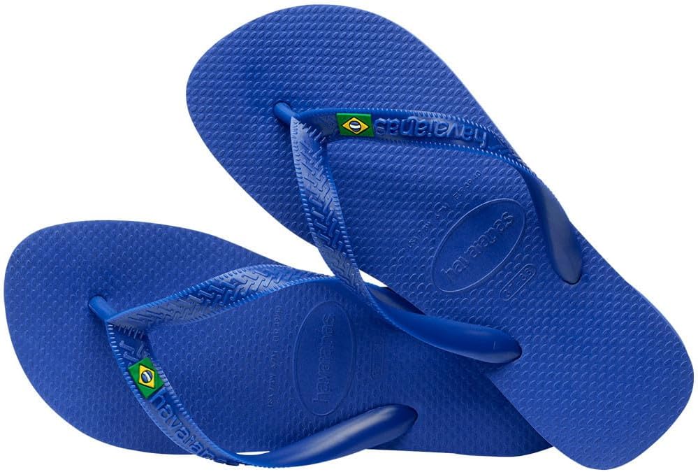 Шлепанцы Havaianas для взрослых, унисекс, с ремешком между пальцами, темно-синий — фото 3