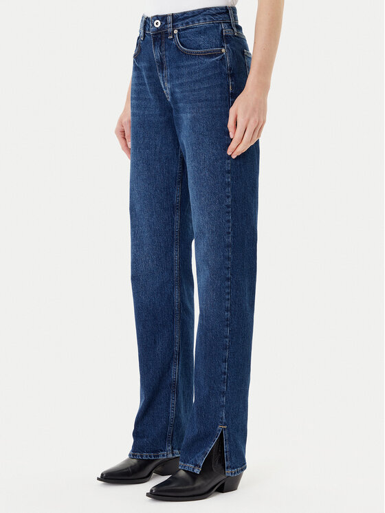 

Джинсы straight fit A3W10061 Karl Lagerfeld Jeans, синий