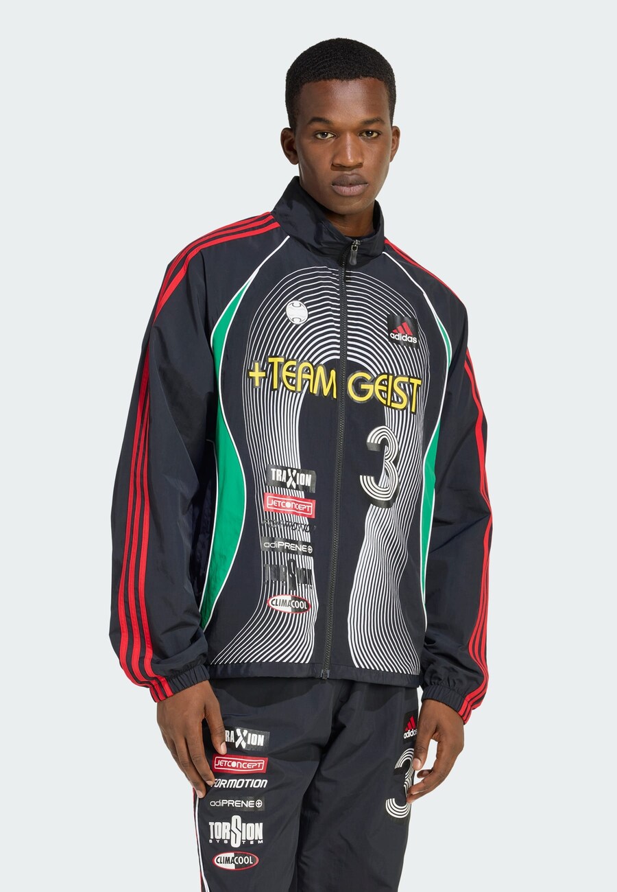 Демисезонная куртка ADIDAS ORIGINALS Teamgeist, Black — фото 2