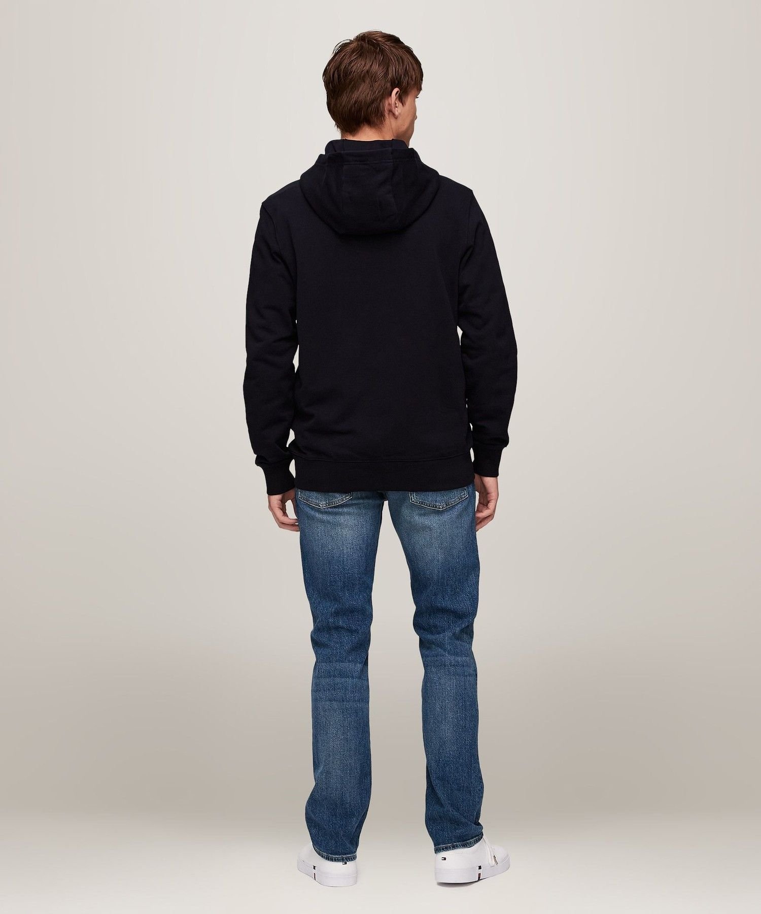 Худи Essential Terry на молнии TOMMY HILFIGER, Navy DW5 — фото 2