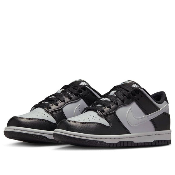 Кроссовки dunk low 'wolf grey black' Nike, серый — фото 3