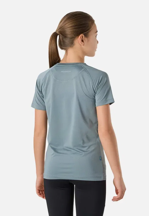 Футболка для тренировок Swedemount Core Training Tee G Jr Basic T-Shirt, цвет шалфейный зеленый — фото 3