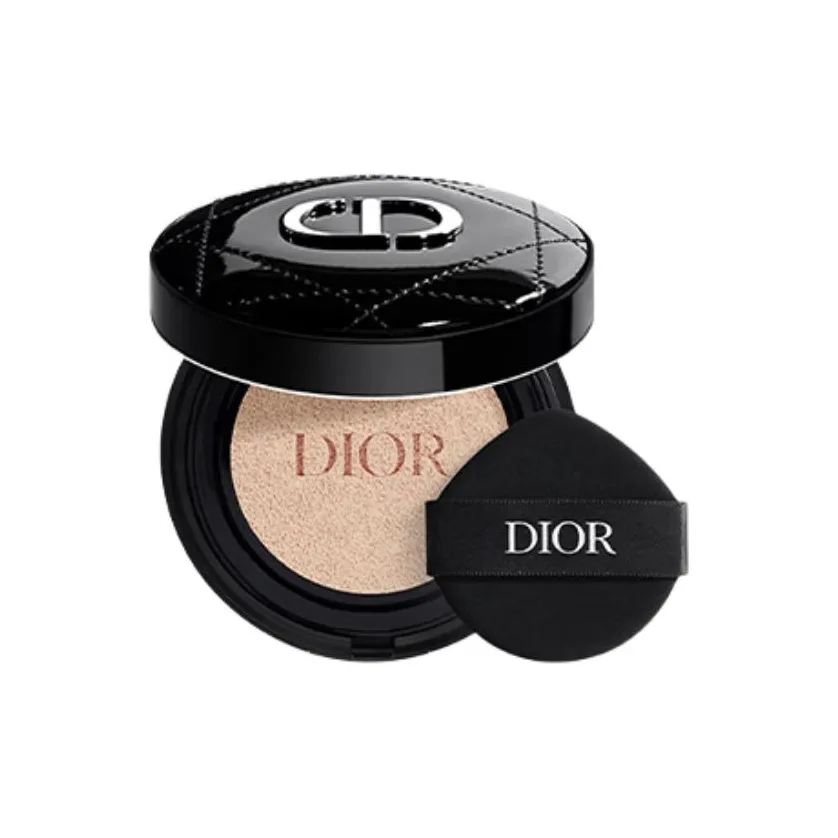 DIOR Lock Makeup мягкая и сияющая вечная воздушная подушечка для маскировки и осветления тона кожи лимитированная серия, 0N-Glossy Finish Wicker Pattern
