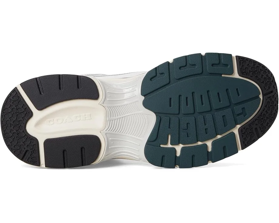 Кроссовки COACH Mesh Sneakers, Dark Teal Multi — фото 3