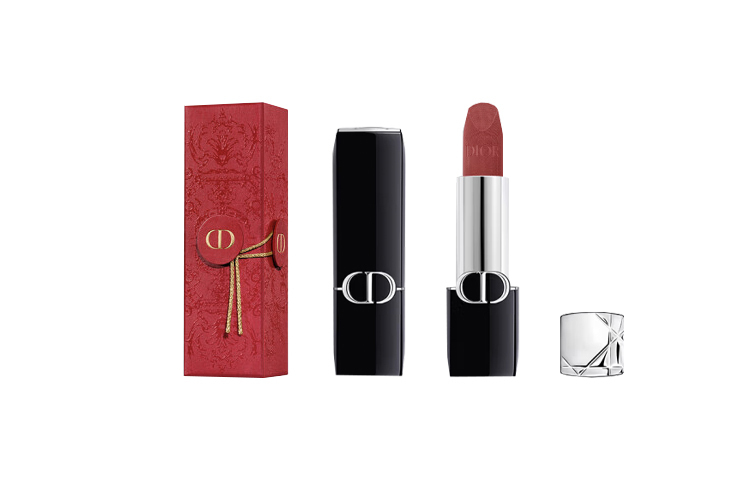 

DIOR Ограниченная коллекция помад Blazing Blue Gold New Year Box Velour Complexion 3,5 г