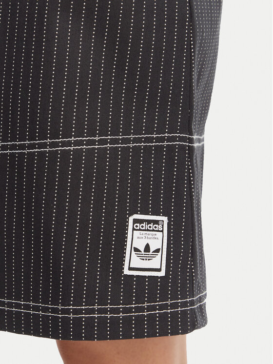 Платье на каждый день обычный крой Allover Print JJ3143 Adidas, серый — фото 4