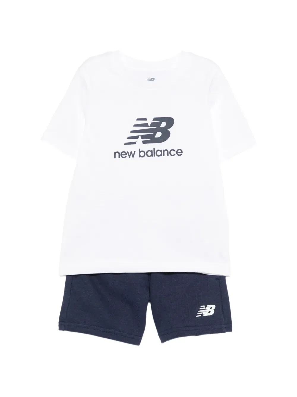 Комплект из шортов с логотипом New Balance Kids, белый