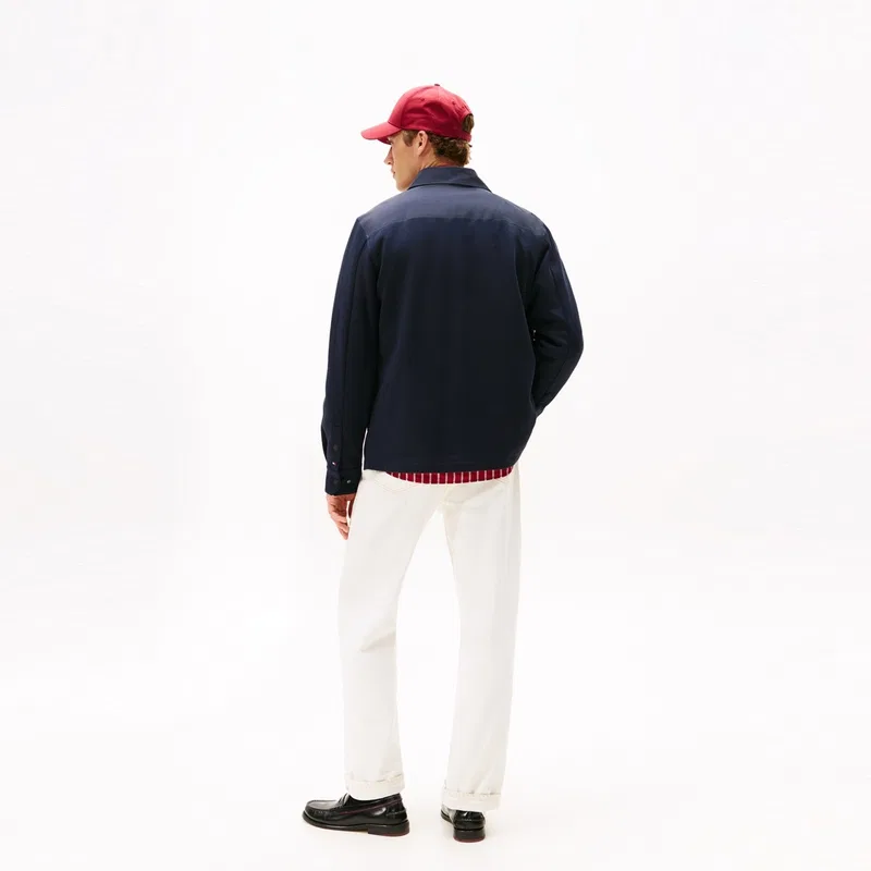 Свитшот мужской Tommy Hilfiger темно-синий — фото 4