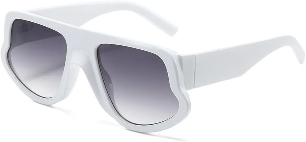 

Роскошные женские солнцезащитные очки в круглой оправе с леопардовым градиентом, широкие дужки, модный дизайн, мужские солнцезащитные очки с защитой от УФ-излучения UV400 SZVVBKK, White Gradient Grey