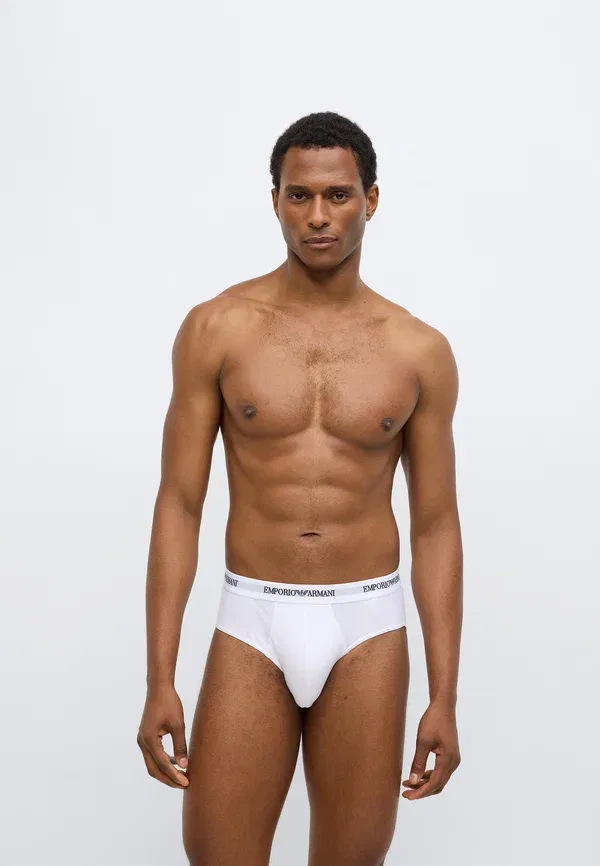 Трусы 3 pack briefs Emporio Armani, белый — фото 4