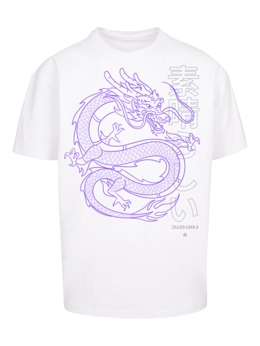

Классическая футболка F4NT4STIC Shirt Drache Japan, белый