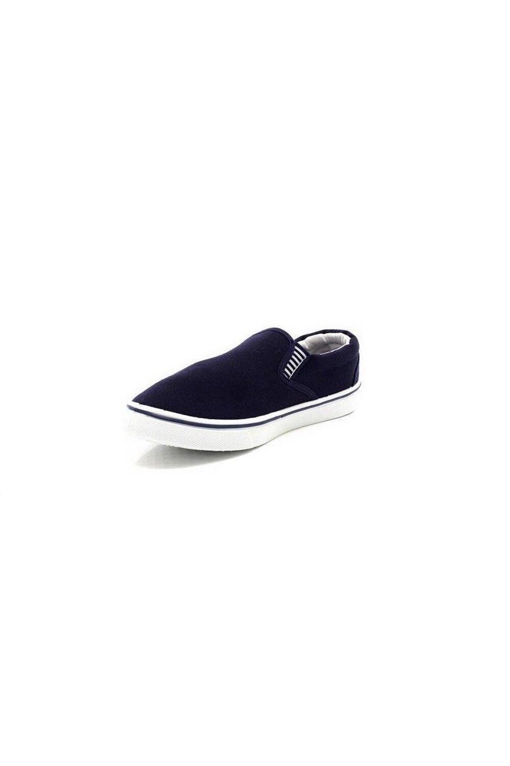 Кроссовки Gusset Casual Canvas Yachting Shoes Dek, темно-синий — фото 4