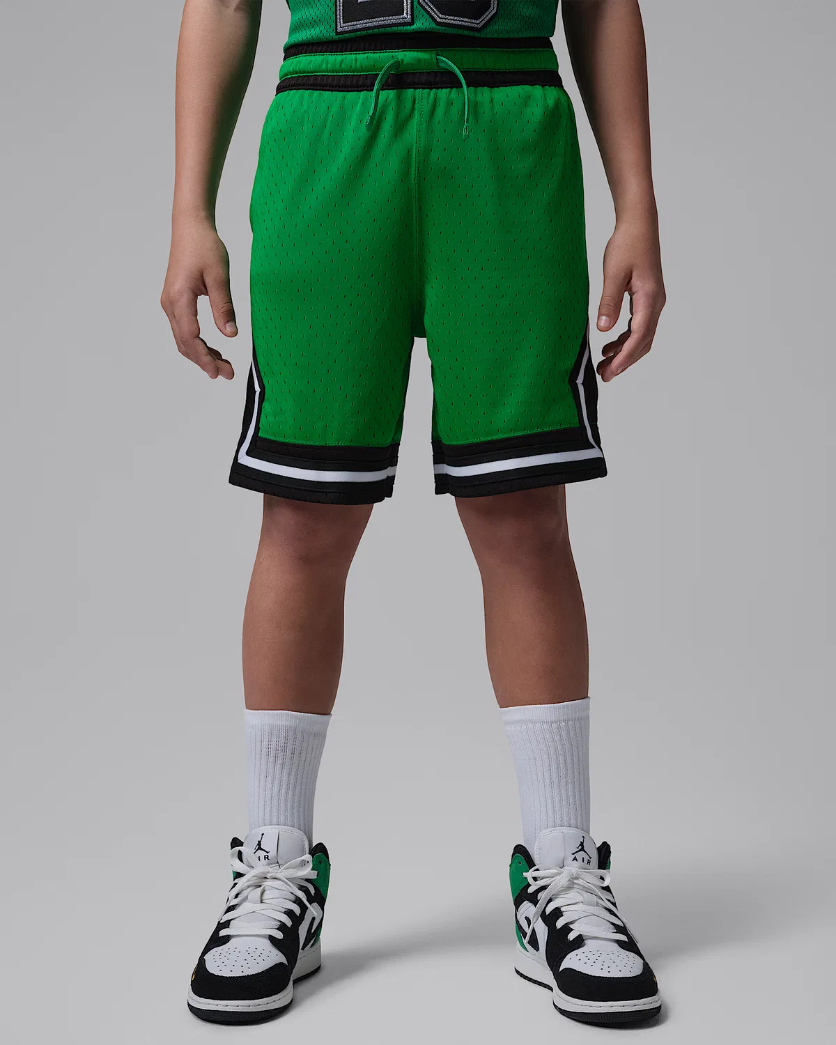 Детские шорты Jordan Dri-FIT Diamond Sport, Lucky Green